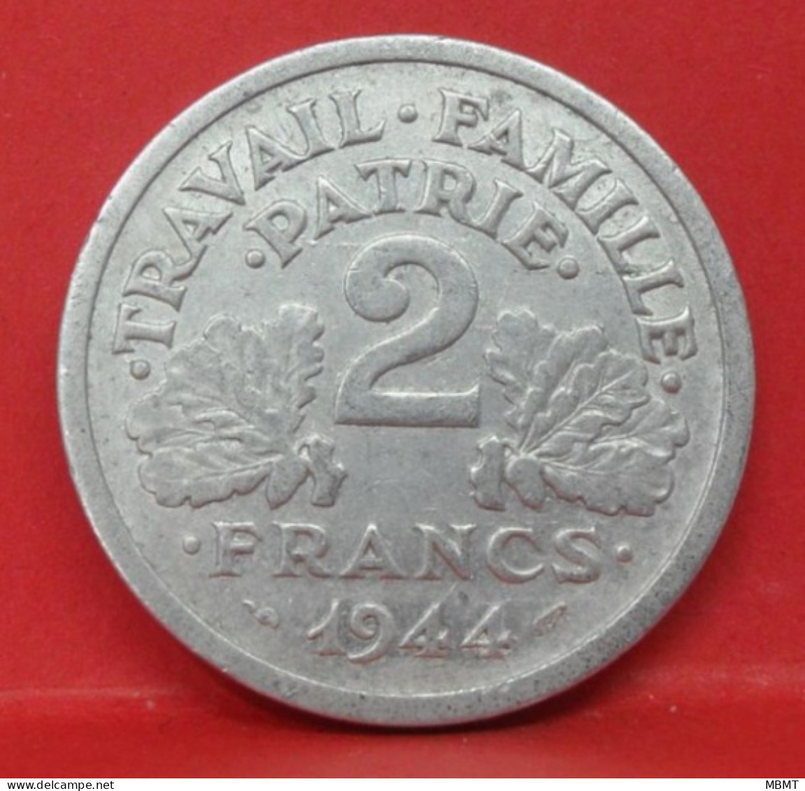 2 Francs état Français 1944 B - TB - Pièce Monnaie France - Article N°773 - 2 Francs
