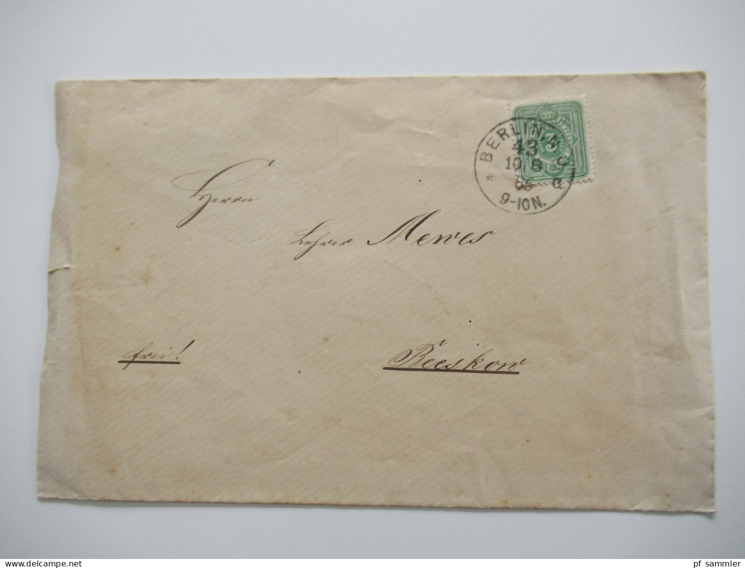 Berlin Postämter Ganzsachen Posten mit Rohrpost!! Ab 1875 - ca. 1910 insgesamt 110 Stück!! Interessanter Stöberposten!