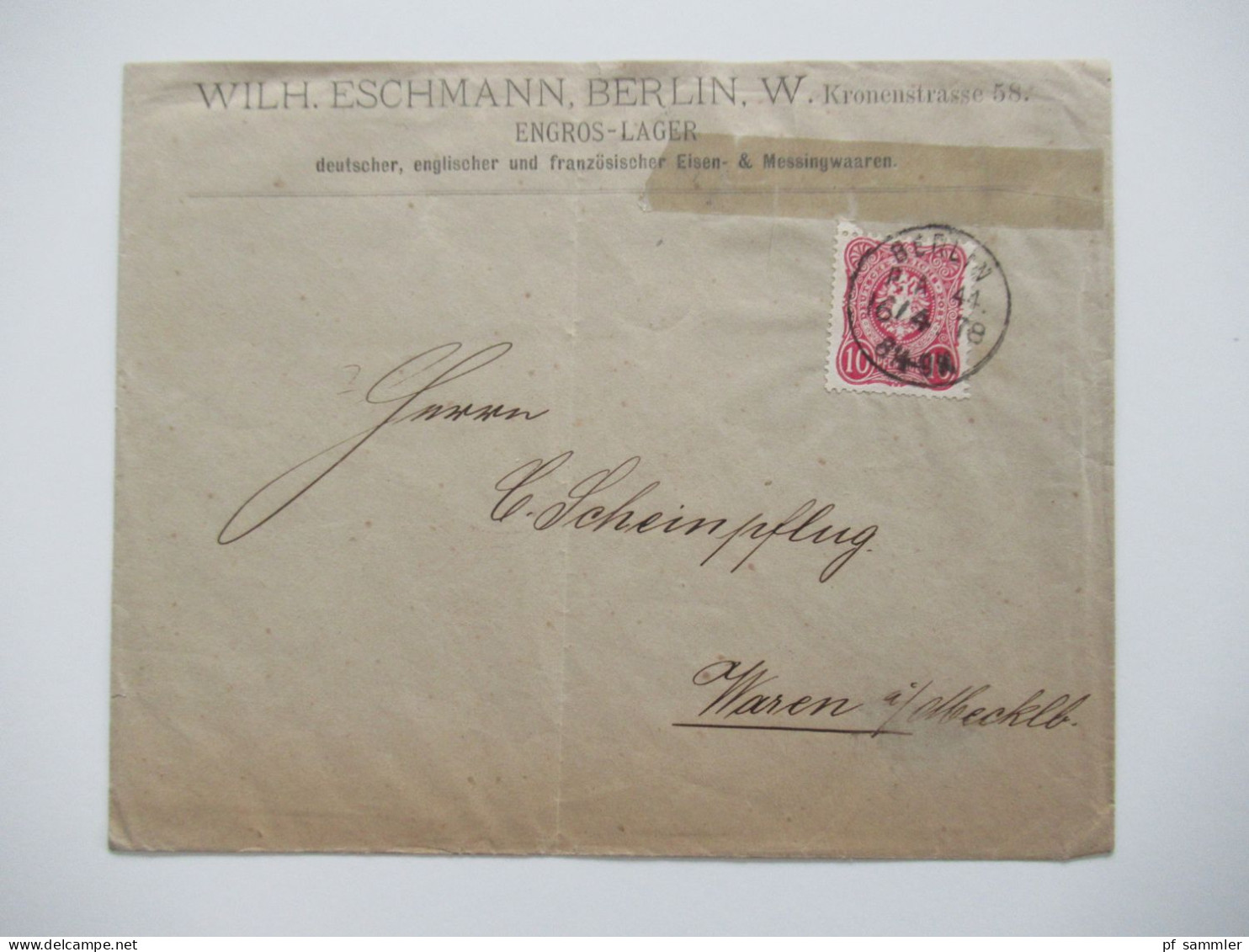 Berlin Postämter Ganzsachen Posten mit Rohrpost!! Ab 1875 - ca. 1910 insgesamt 110 Stück!! Interessanter Stöberposten!