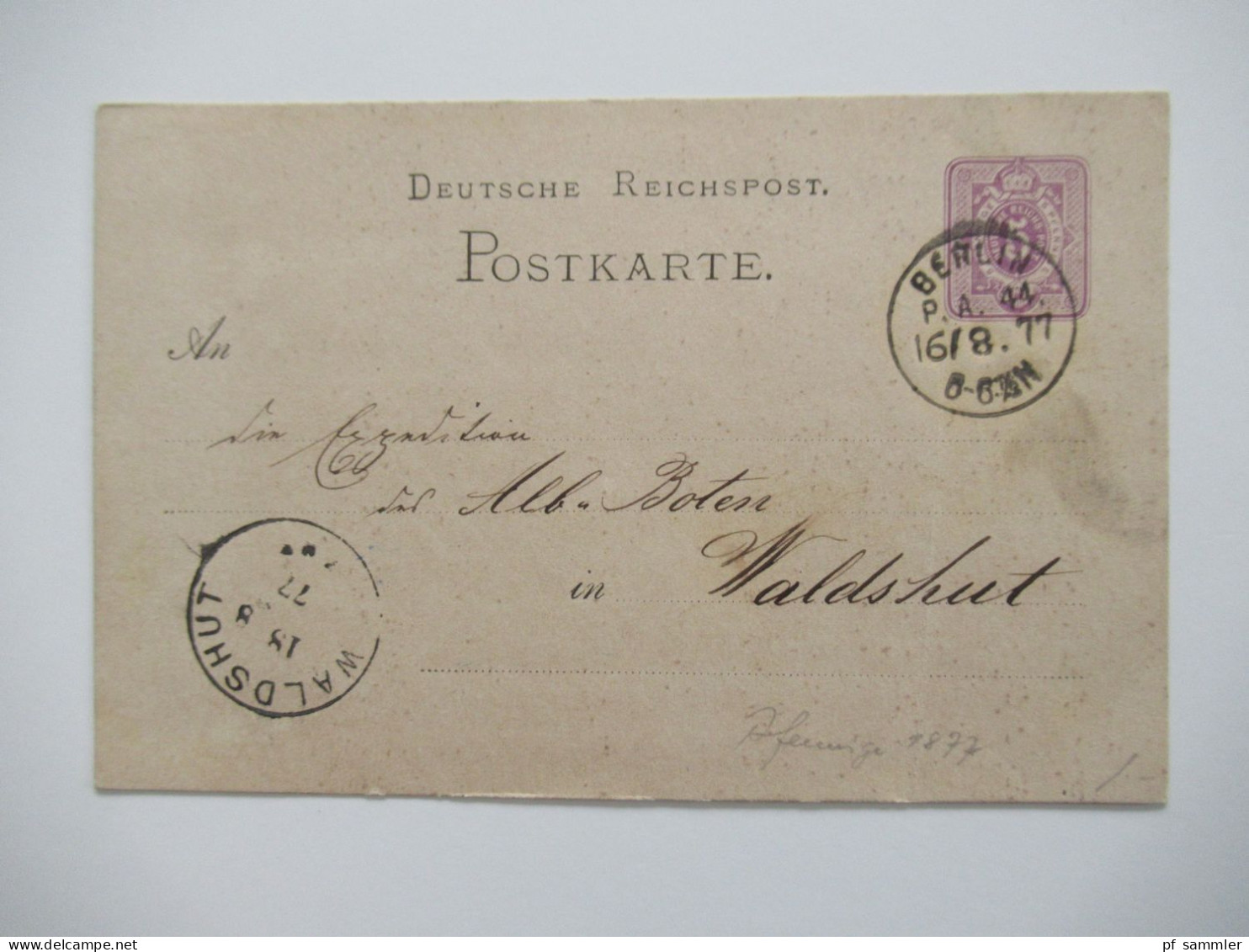 Berlin Postämter Ganzsachen Posten mit Rohrpost!! Ab 1875 - ca. 1910 insgesamt 110 Stück!! Interessanter Stöberposten!