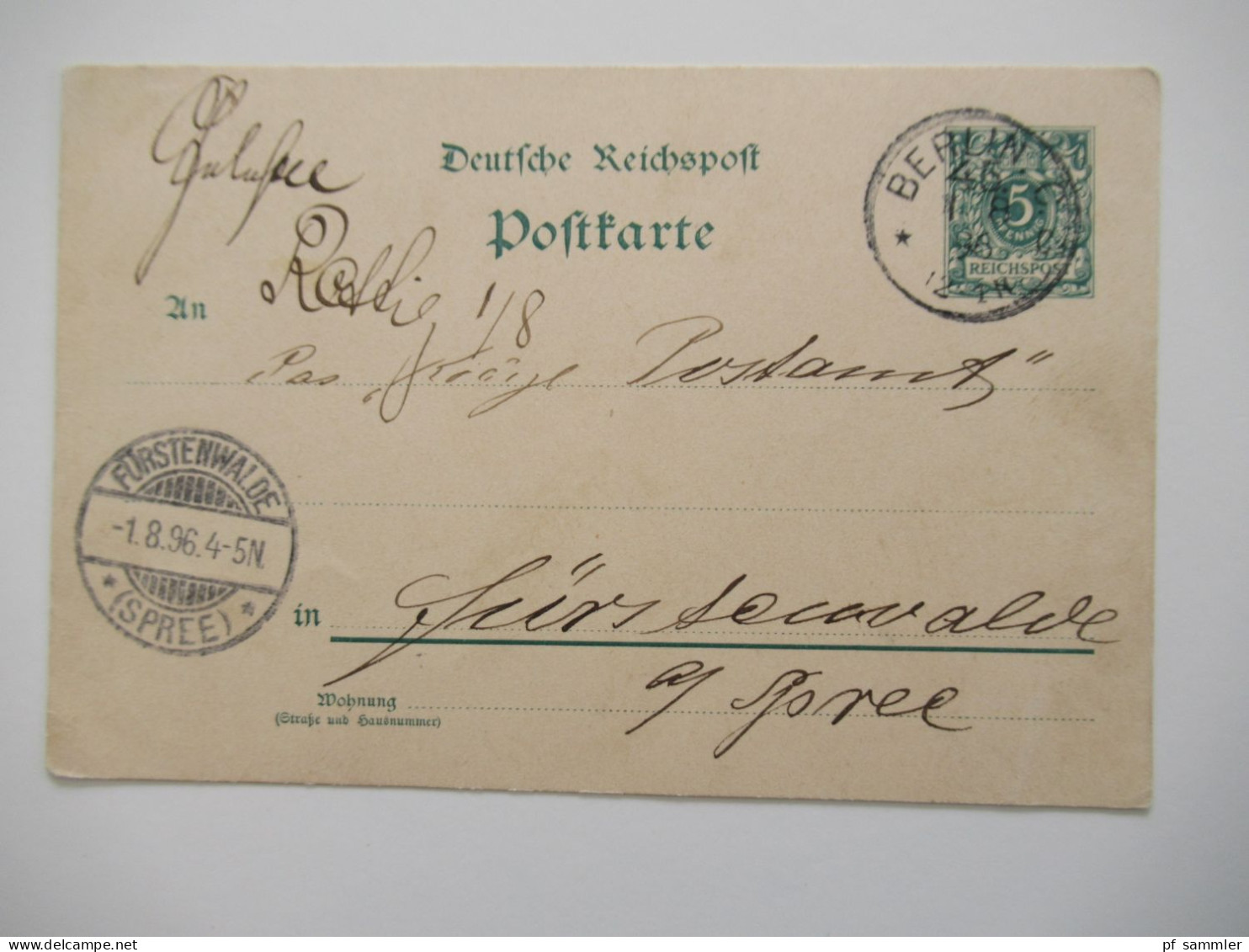 Berlin Postämter Ganzsachen Posten mit Rohrpost!! Ab 1875 - ca. 1910 insgesamt 110 Stück!! Interessanter Stöberposten!