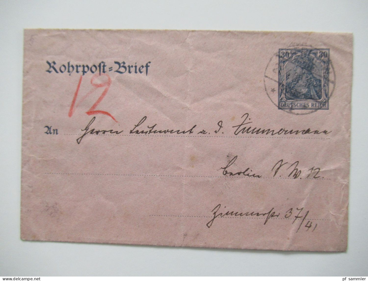 Berlin Postämter Ganzsachen Posten mit Rohrpost!! Ab 1875 - ca. 1910 insgesamt 110 Stück!! Interessanter Stöberposten!