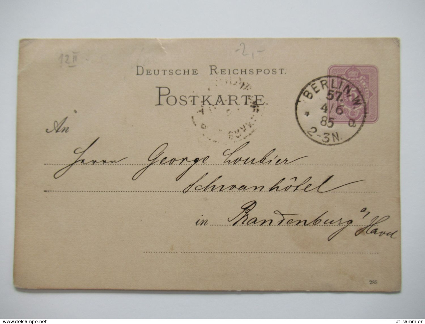 Berlin Postämter Ganzsachen Posten mit Rohrpost!! Ab 1875 - ca. 1910 insgesamt 110 Stück!! Interessanter Stöberposten!