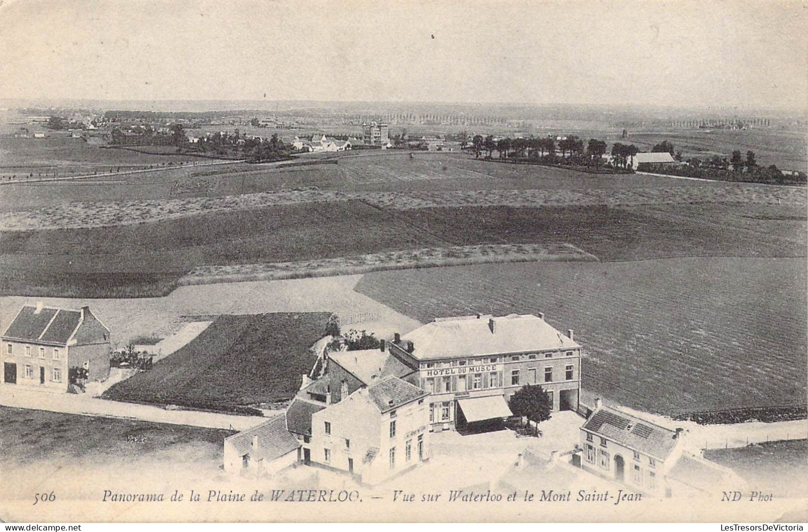 BELGIQUE - Waterloo - Panorama De La Plaine De Waterloo - Vue Sur Waterloo Et Mont Saint-Jean - Carte Postale Ancienne - Waterloo