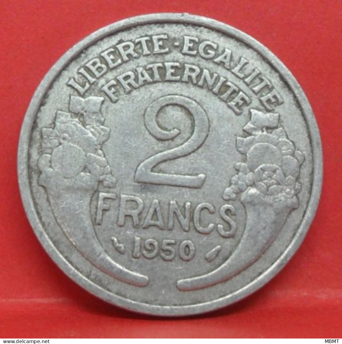 2 Francs Morlon Alu 1950 - TB - Pièce Monnaie France - Article N°790 - 2 Francs