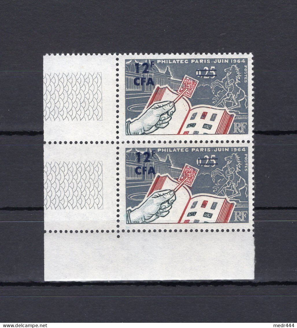 Wallis And Futuna 1964 - Stamp Exhibition Paris, France 64 - Pair Of Stamps -  MNH** - Excellent Quality - Neufs