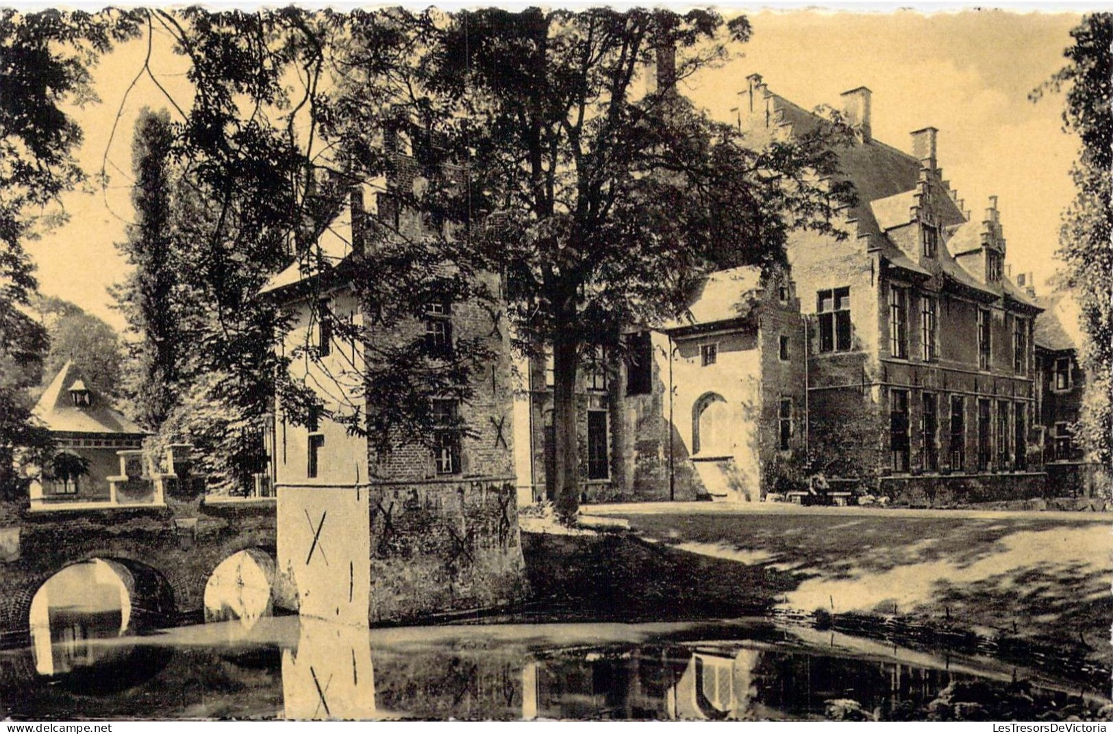 BELGIQUE - St-Niklaas-Waas - Kasteel Walburg - Carte Postale Ancienne - Sint-Niklaas