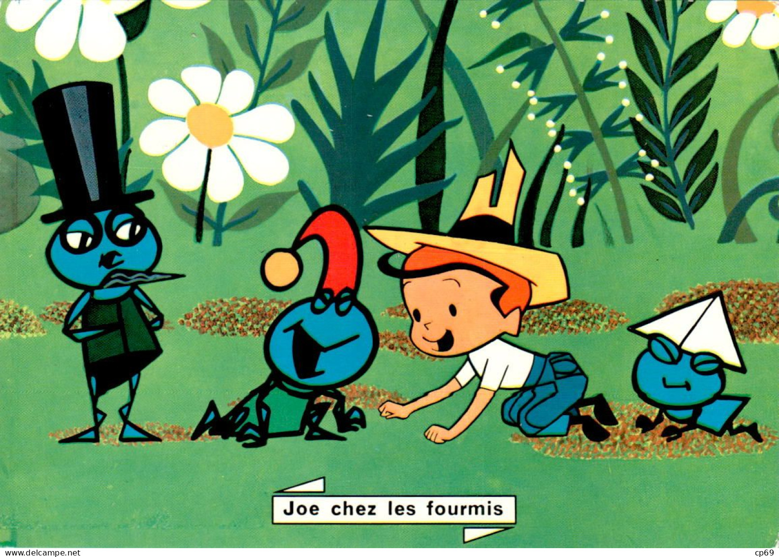 Les Aventures De Joe ORTF Jean Image Joe Chez Les Fourmis RTF Une Partie De Cache-Cache N°1 Fourmi Ant Formica TB.Etat - TV-Reeks