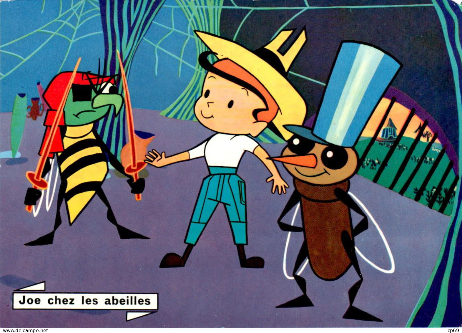 Les Aventures De Joe ORTF Jean Image Joe Chez Les Abeilles RTF Le Repaire De " WOU " Le Pirate N°2 Abeille Ape Bee B.E - Séries TV