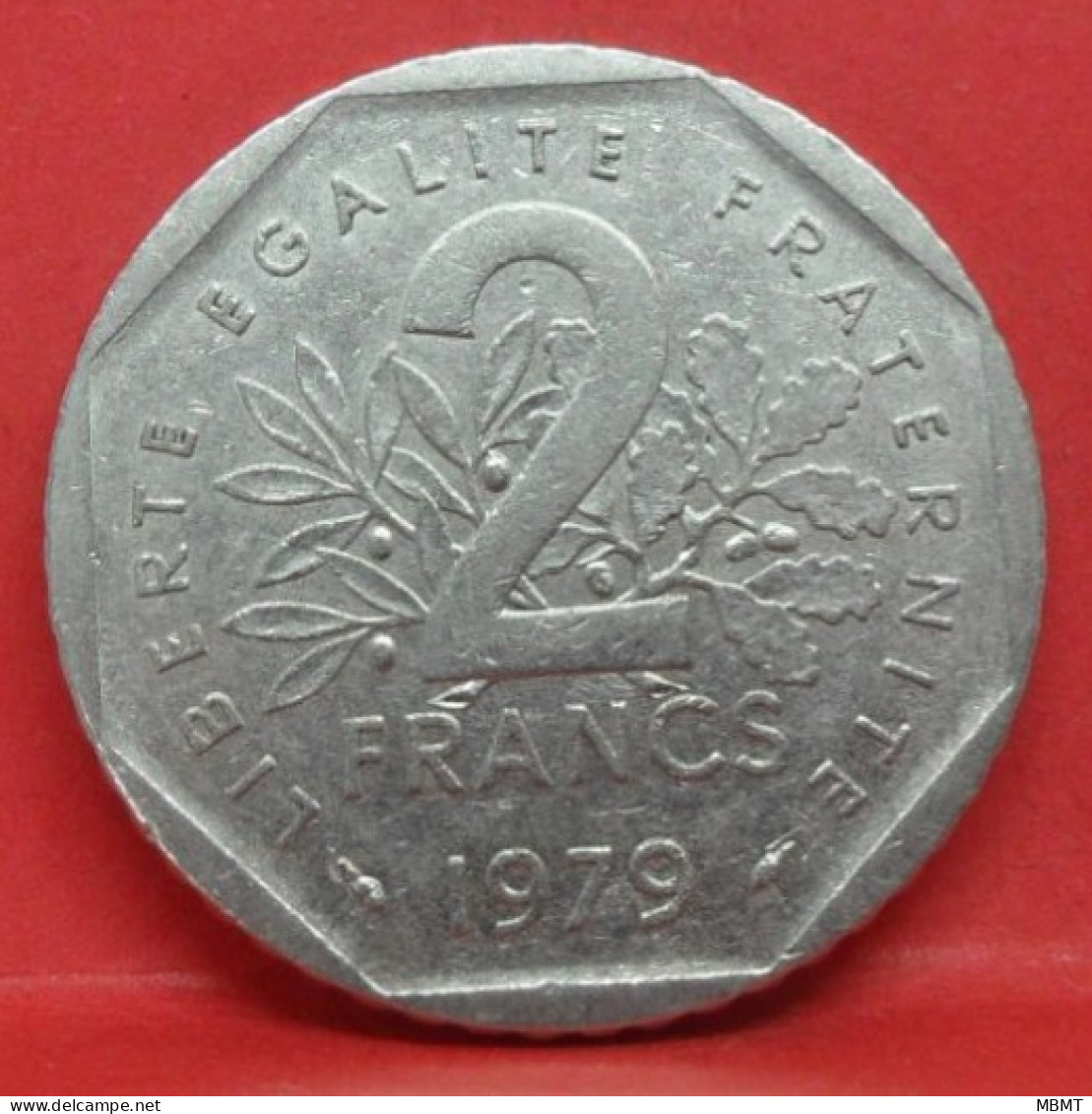 2 Francs Semeuse 1979 - TTB - Pièce Monnaie France - Article N°796 - 2 Francs
