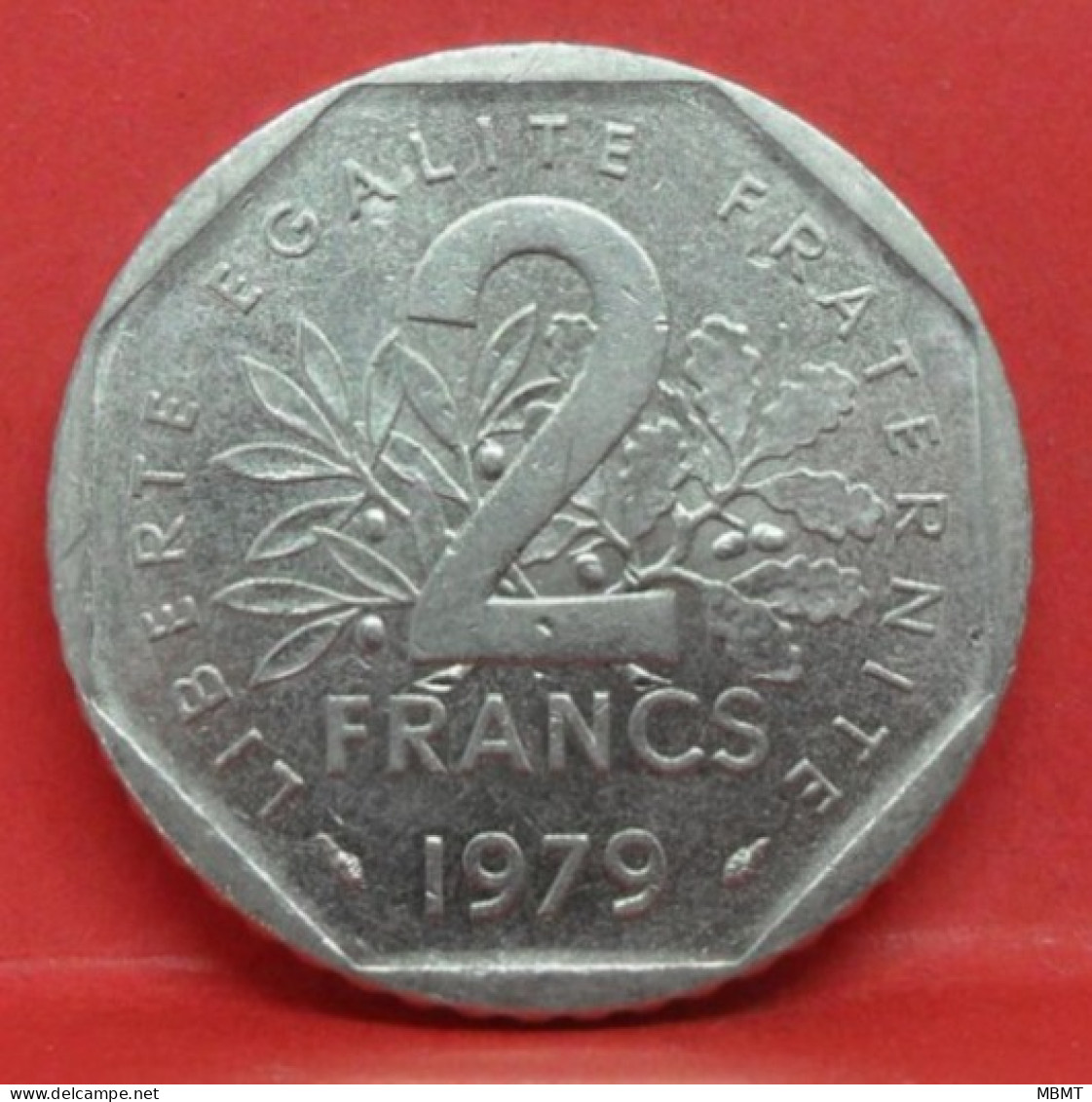 2 Francs Semeuse 1979 - TTB - Pièce Monnaie France - Article N°797 - 2 Francs