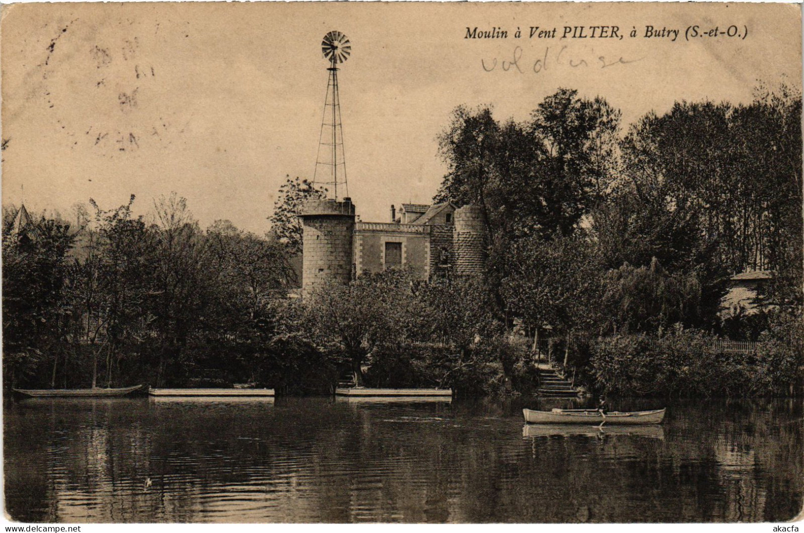 CPA Butry Moulin A Vent Pilter FRANCE (1309024) - Butry