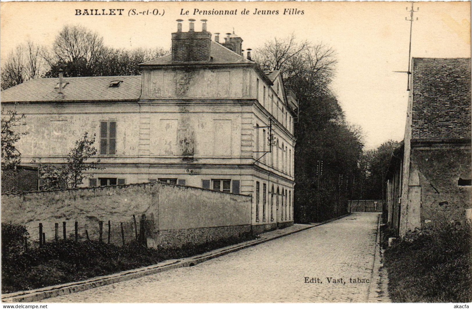 CPA Baillet Le Pensionnat De Jeunes Filles FRANCE (1309061) - Baillet-en-France