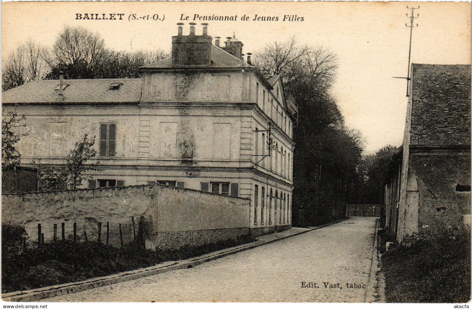 CPA Baillet Le Pensionnat De Jeunes Filles FRANCE (1309062) - Baillet-en-France