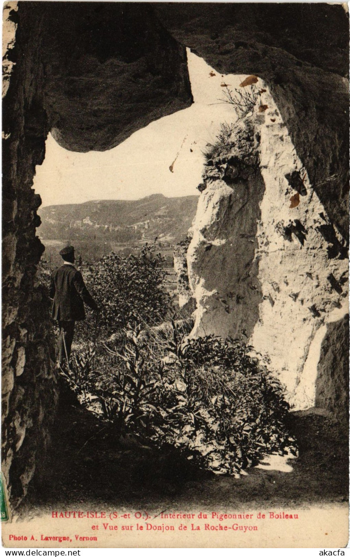 CPA Haute-Isle Interieur Du Pigeonnier De Boileau FRANCE (1309090) - Haute-Isle