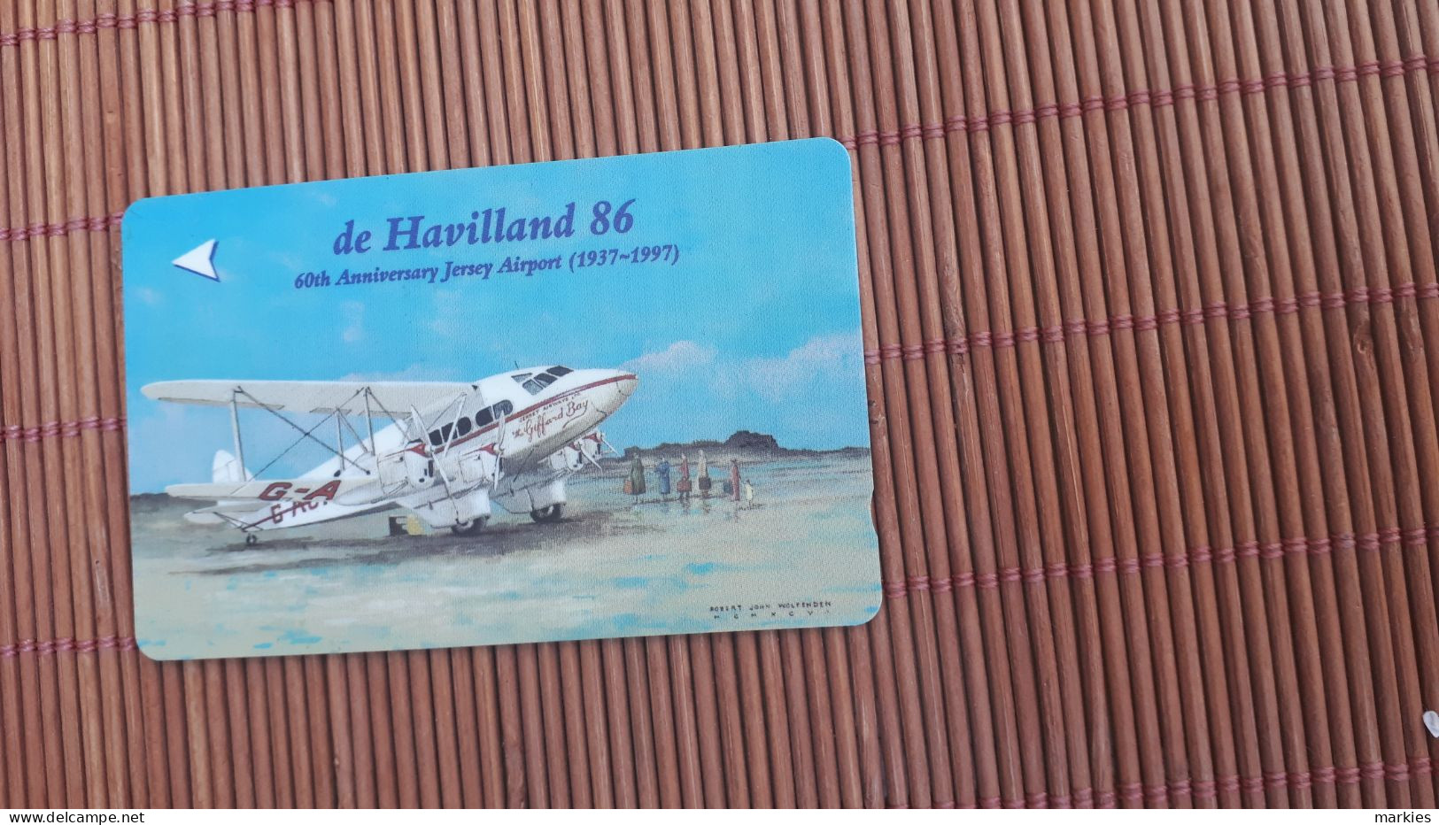 Phonecard Airplane  Low Issue Used Rare - Flugzeuge