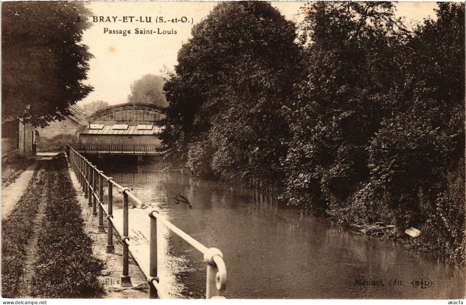 CPA Bray Et Lu Passage Saint-Louis FRANCE (1309369) - Bray-et-Lû