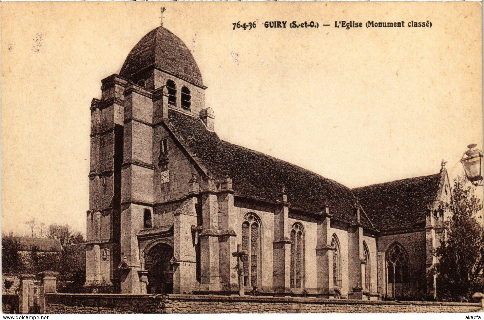 CPA Guiry L'Eglise FRANCE (1309566) - Guiry En Vexin