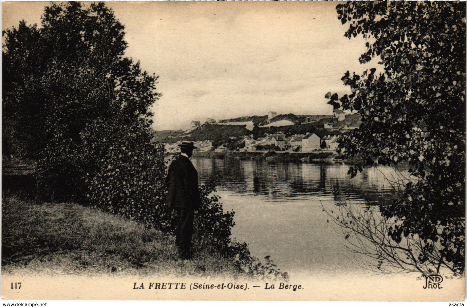 CPA La Frette La Berge FRANCE (1309569) - La Frette-sur-Seine