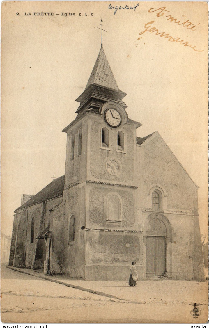 CPA La Frette L'Eglise FRANCE (1309580) - La Frette-sur-Seine