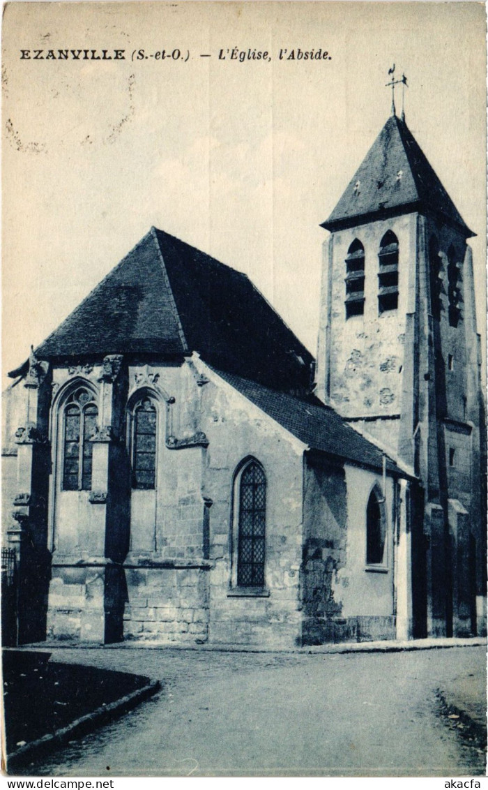 CPA Ezanville L'Eglise, L'Abside FRANCE (1309613) - Ezanville