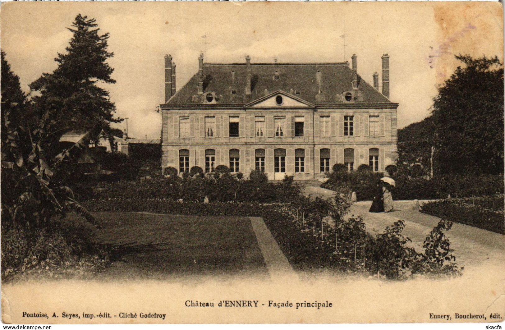 CPA Ennery Facade Principale FRANCE (1309616) - Ennery