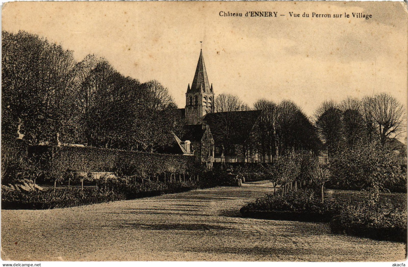 CPA Ennery Vue Du Perron S Le Village FRANCE (1309619) - Ennery