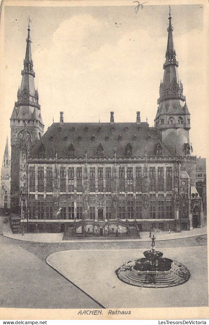 ALLEMAGNE - Aachen - Rathaus - Carte Postale Ancienne - Aachen