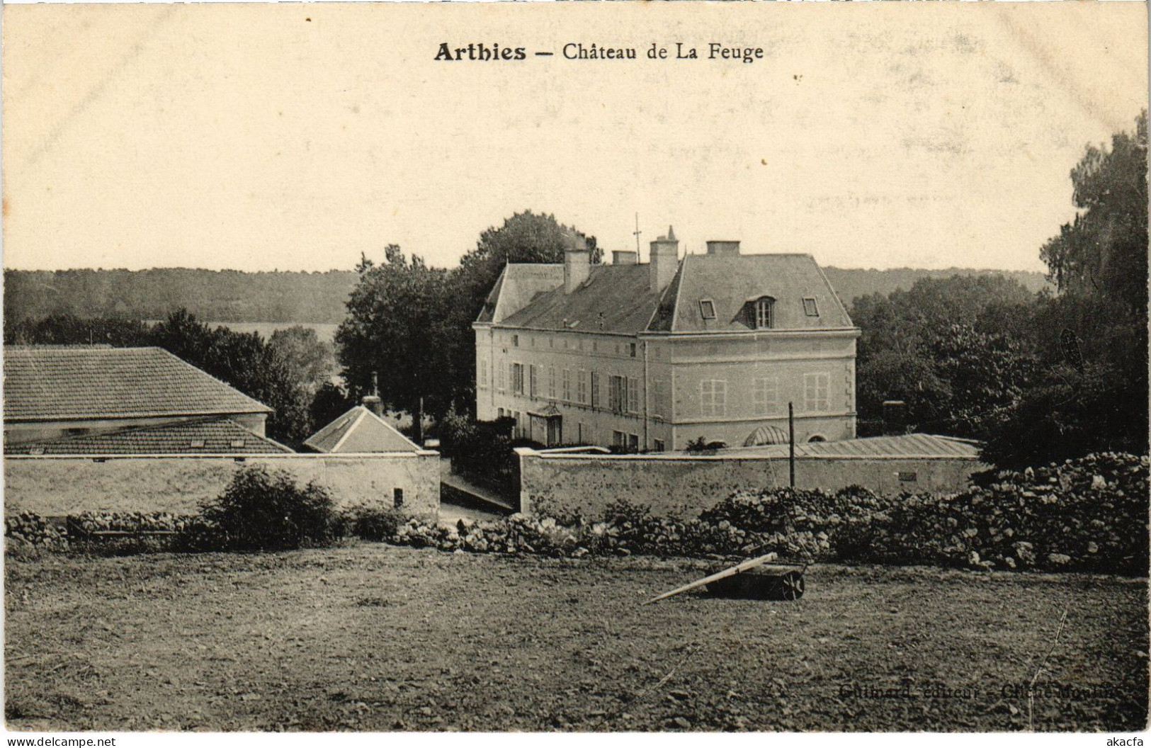 CPA Arthies Chateau De La Feuge FRANCE (1309796) - Arthies