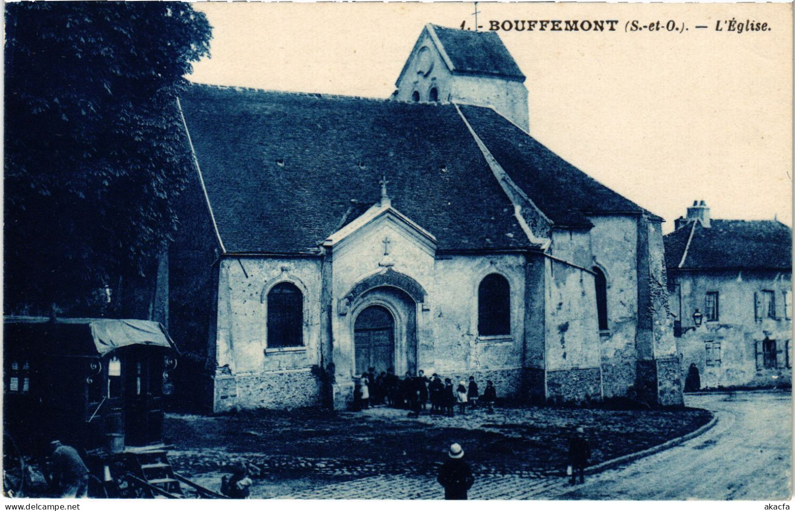 CPA Bouffemont L'Eglise FRANCE (1309868) - Bouffémont