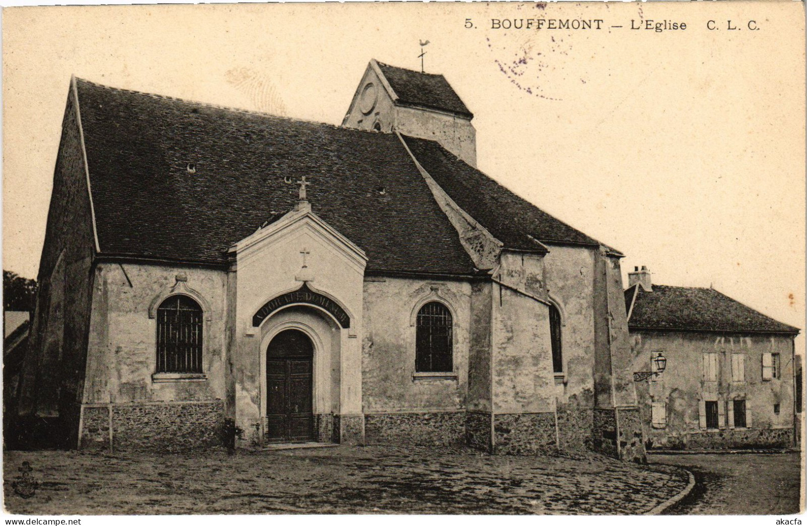 CPA Bouffemont L'Eglise FRANCE (1309872) - Bouffémont