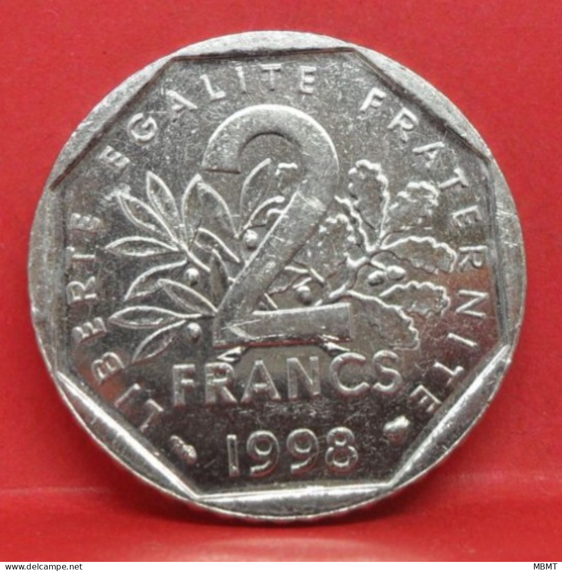 2 Francs Semeuse 1998 - SUP - Pièce Monnaie France - Article N°813 - 2 Francs