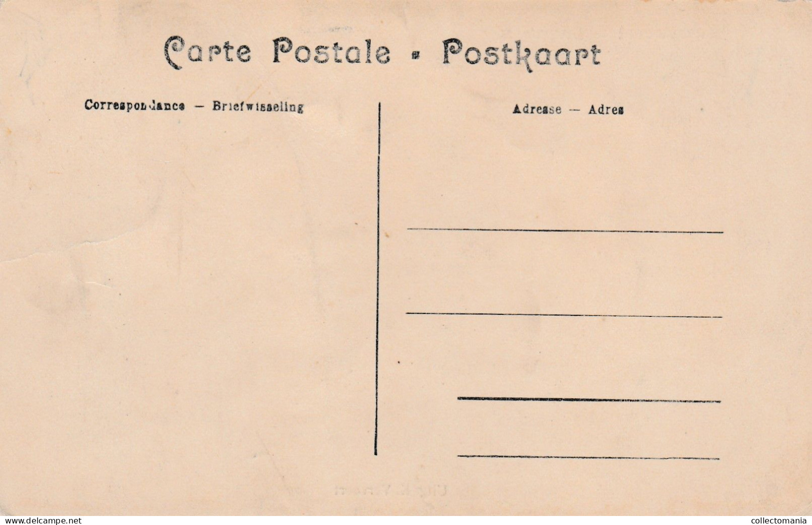 2 Oude Postkaarten Wuestwezel  Wustwezel  Dorpplaats  Dorpstraat - Wuustwezel