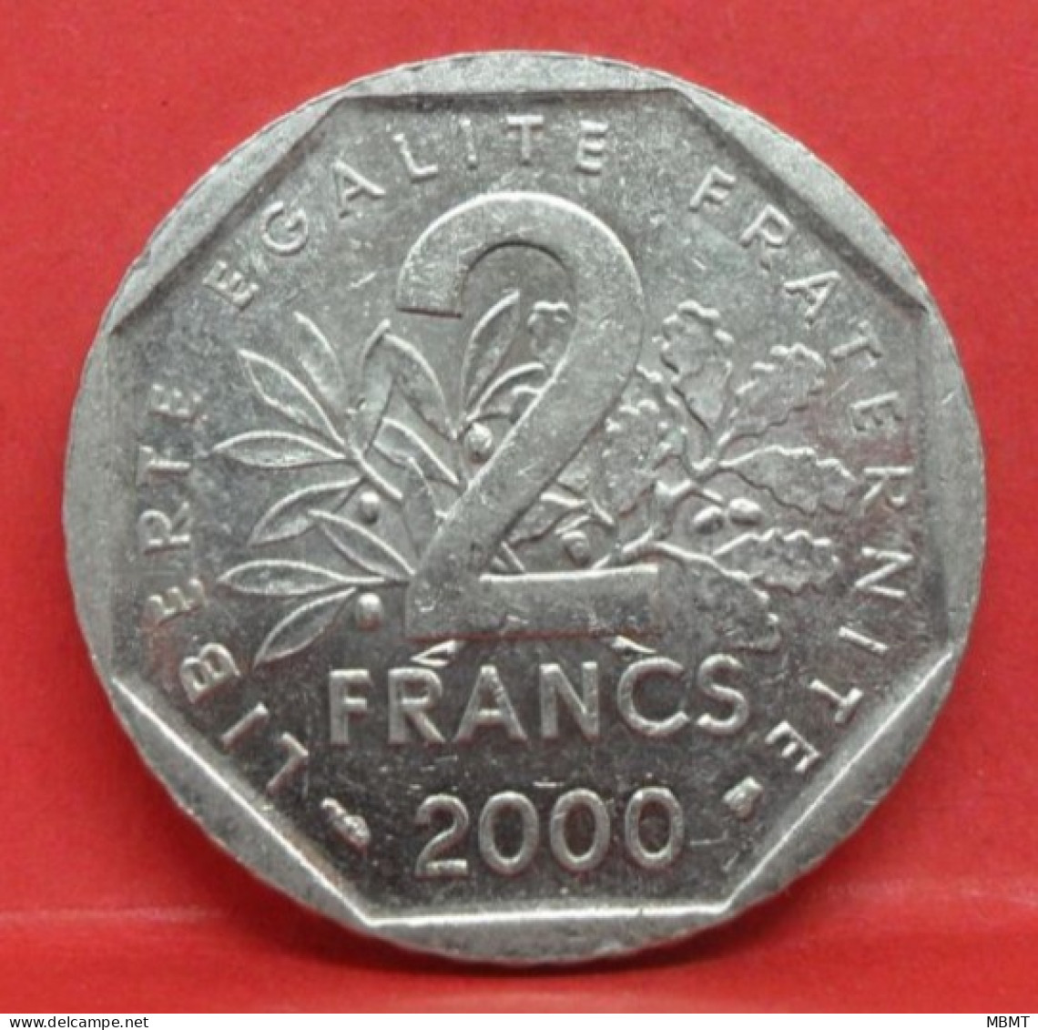 2 Francs Semeuse 2000 - SUP - Pièce Monnaie France - Article N°815 - 2 Francs