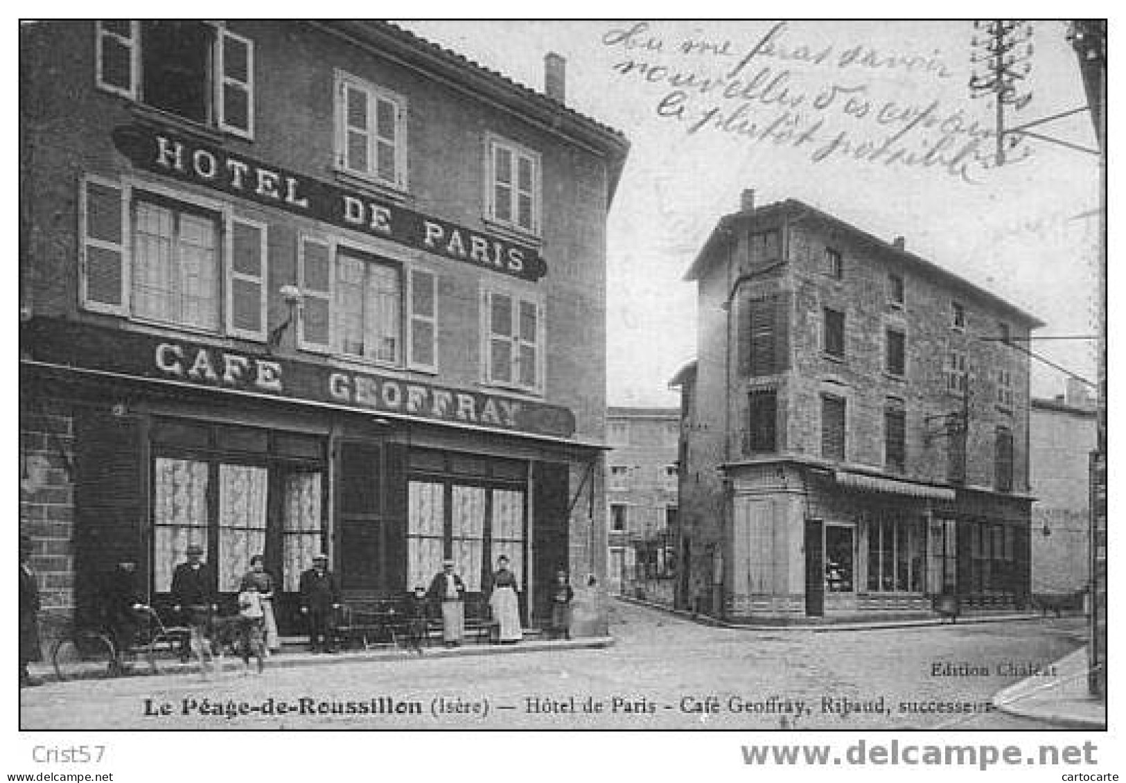 LE PEAGE DE ROUSSILLON HOTEL DE PARIS - Roussillon