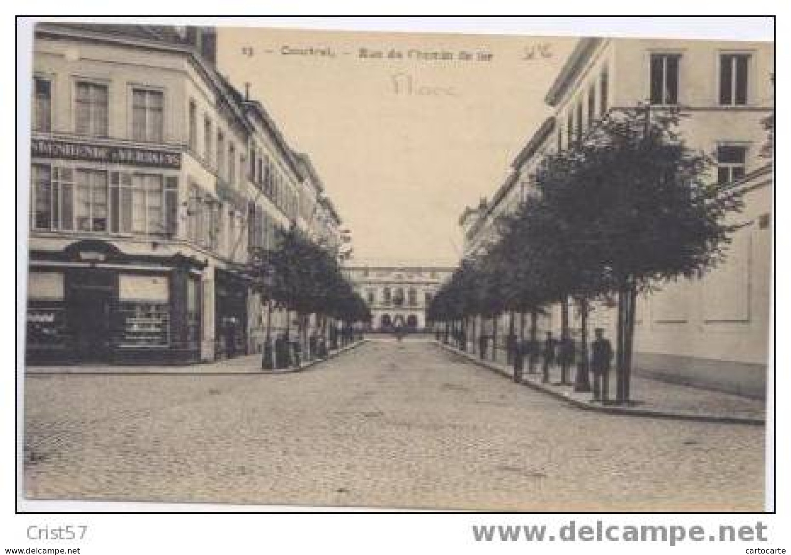 COURTRAI RUE DU CHEMIN DE FER - Kortrijk