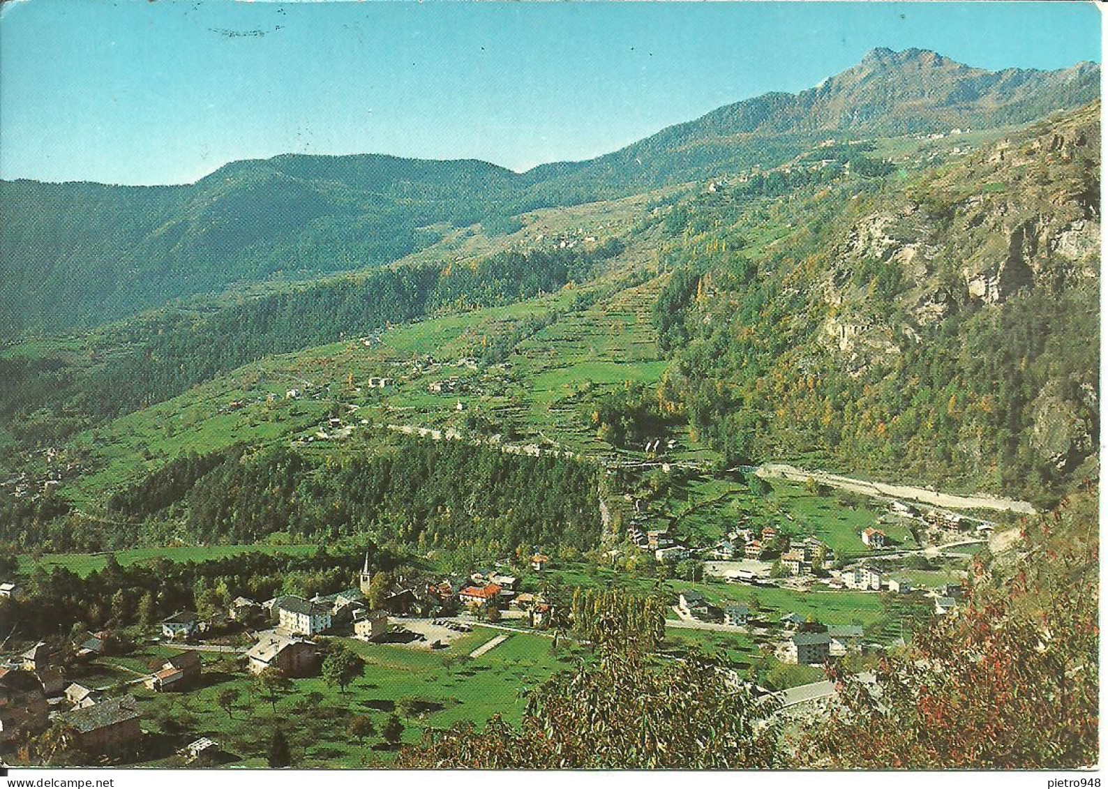 Antey Saint Andrè (Aosta) Panorama, Vue Generale, General View - Aosta