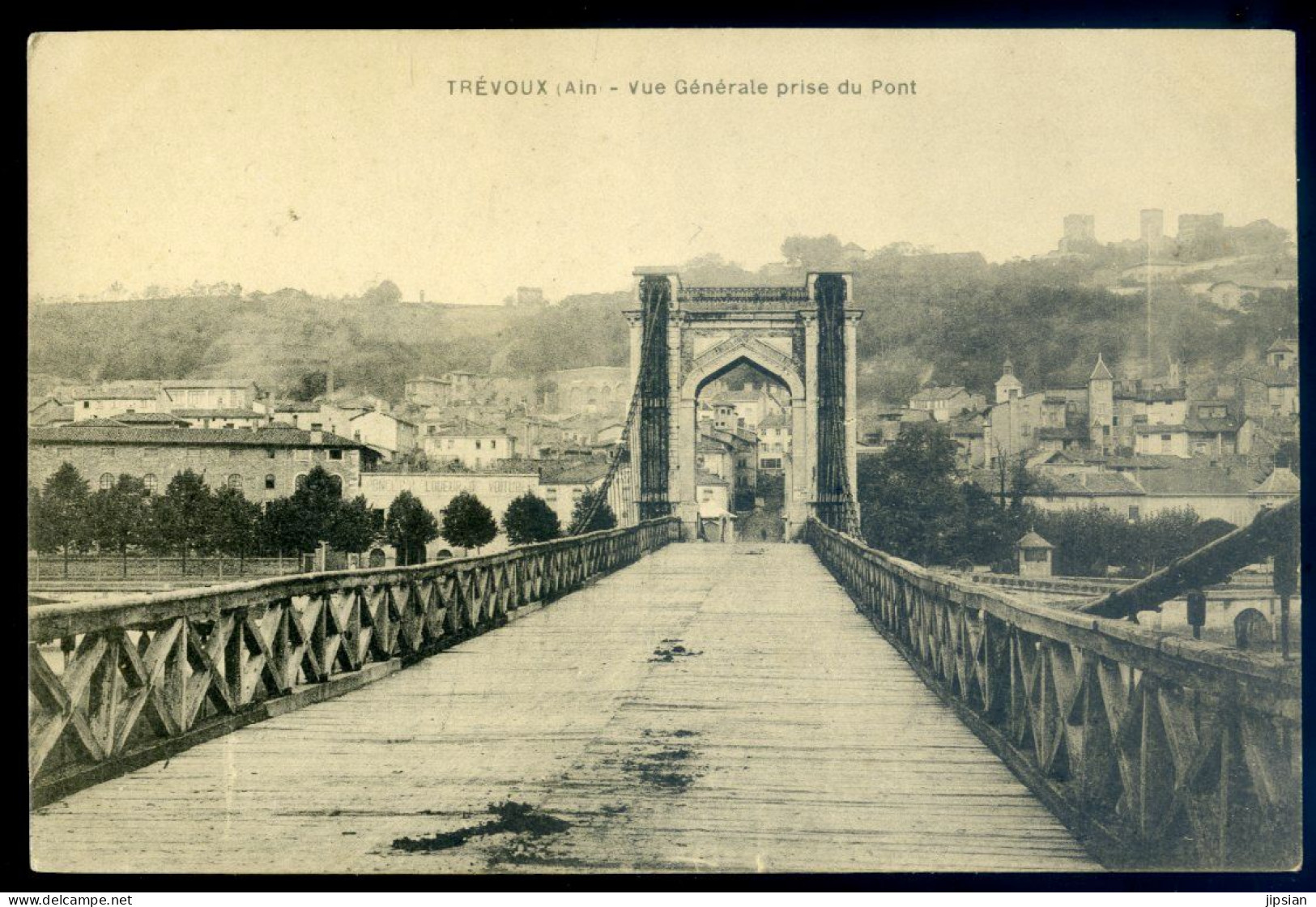 Cpa Du 01  Trévoux -- Vue Générale Prise Du Pont    LANR106 - Trévoux