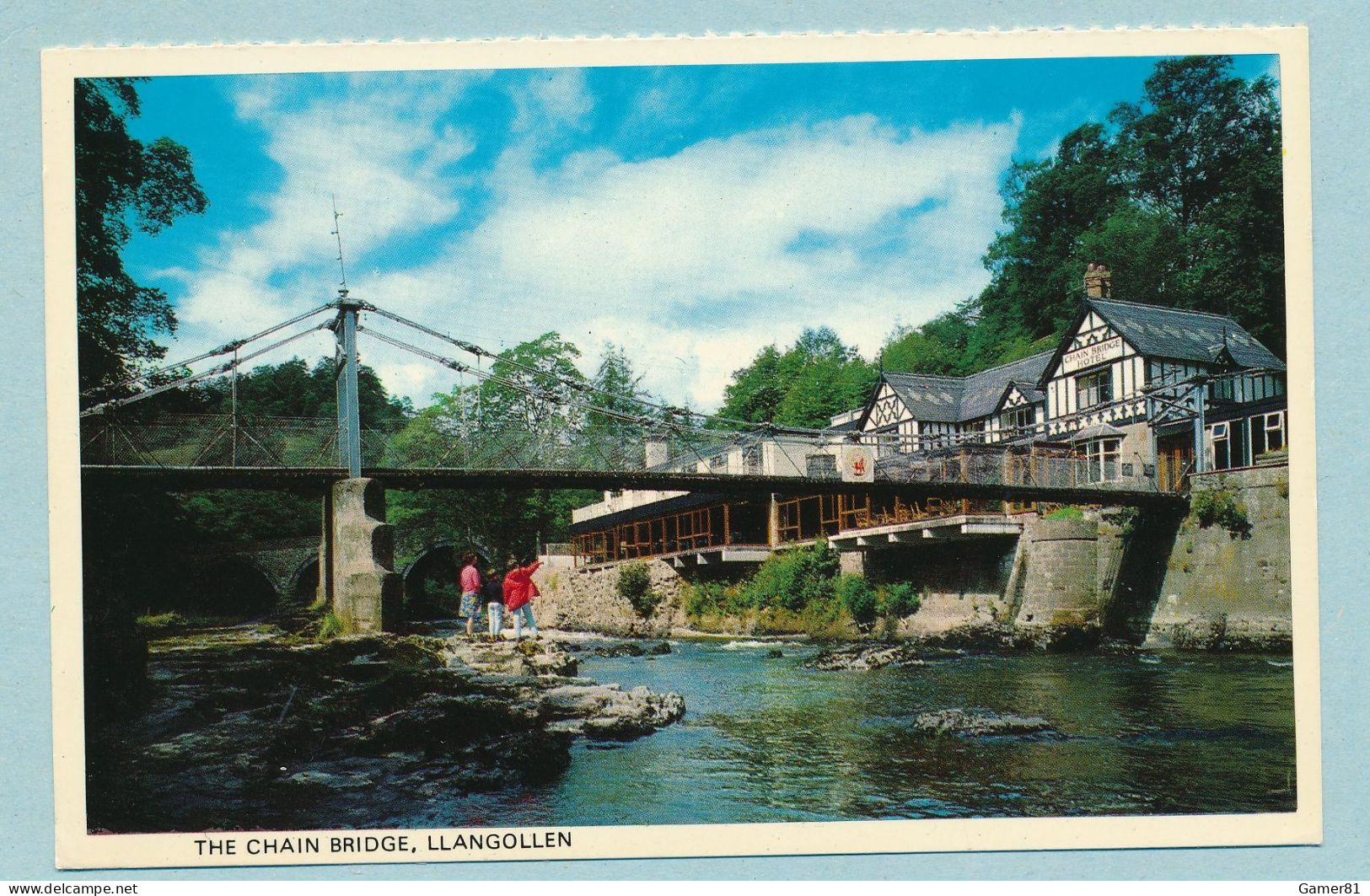 LLANGOLLEN - The Chain Bridge - Denbighshire