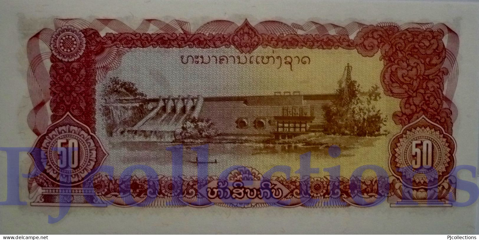 LAOS 50 KIP 1979 PICK 29r REPLACEMENT UNC - Laos
