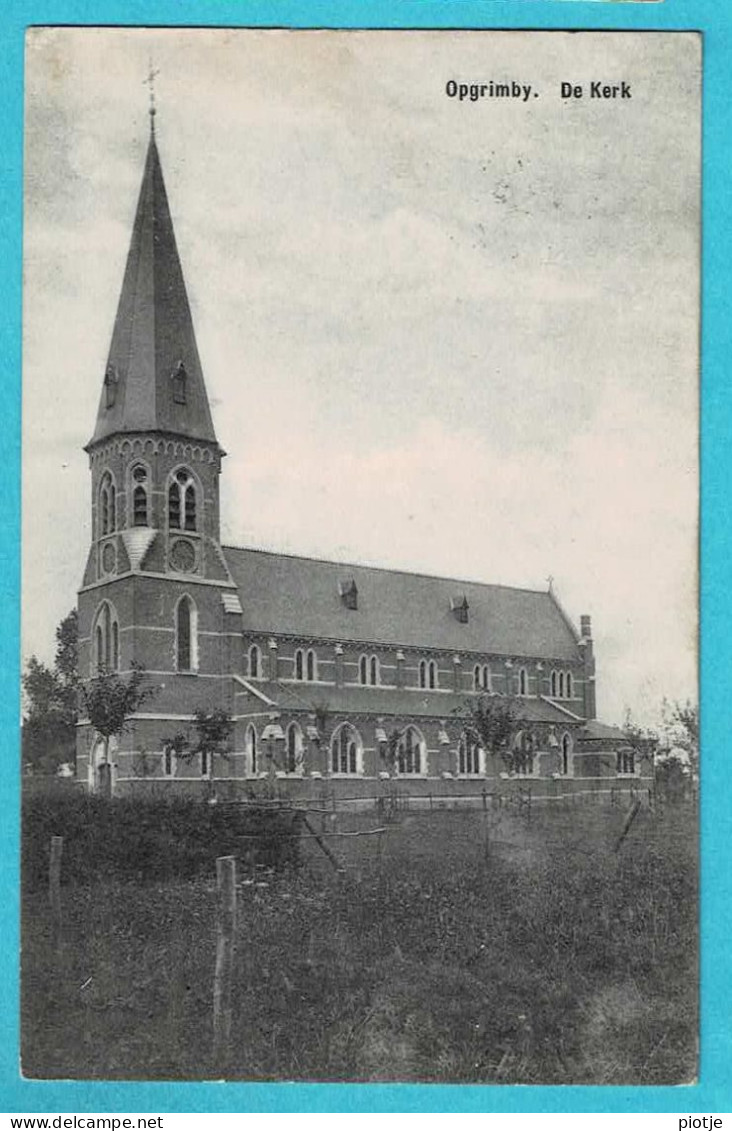 * Opgrimbie - Opgrimby (Maasmechelen - Limburg) * (Imp Smeets Frères) De Kerk, église, Church, Kirche, Unique, TOP - Maasmechelen