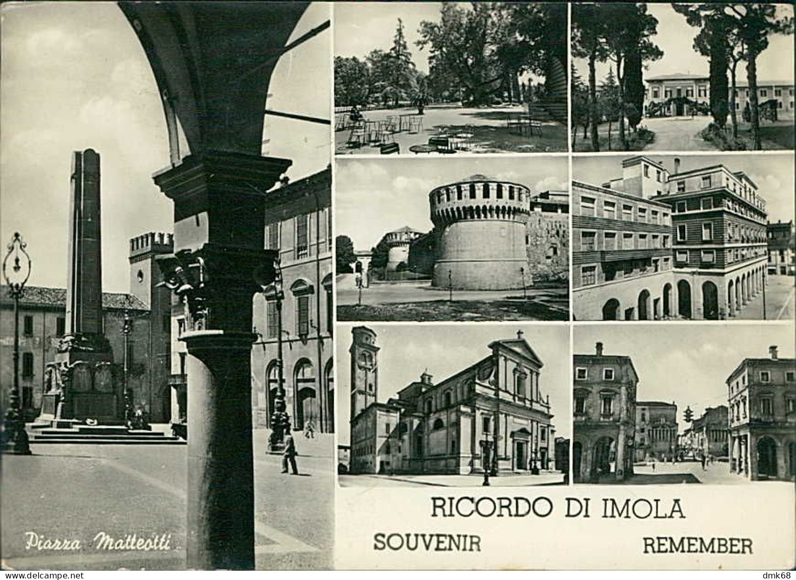 IMOLA - VEDUTINE - EDIZIONE CARTOVENDITA - SPEDITA 1955 (16916) - Imola