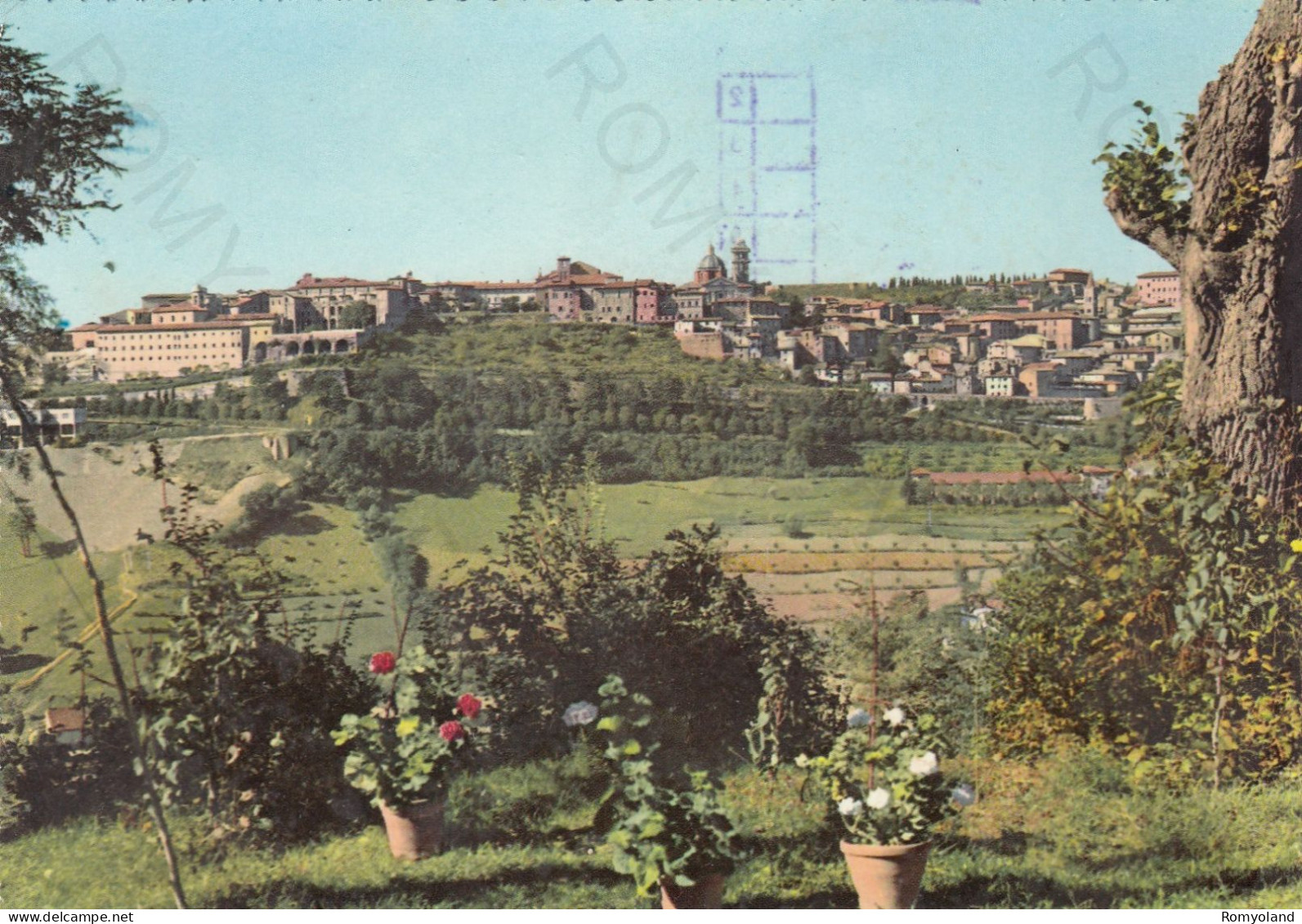 CARTOLINA  URBINO,MARCHE-PANORAMA-STORIA,MEMORIA,CULTURA,RELIGIONE,IMPERO ROMANO,BELLA ITALIA,VIAGGIATA 1963 - Urbino