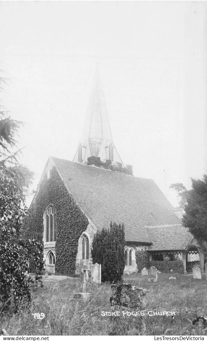 ANGLETERRE - Stoke Poges Church - Carte Postale Ancienne - Buckinghamshire