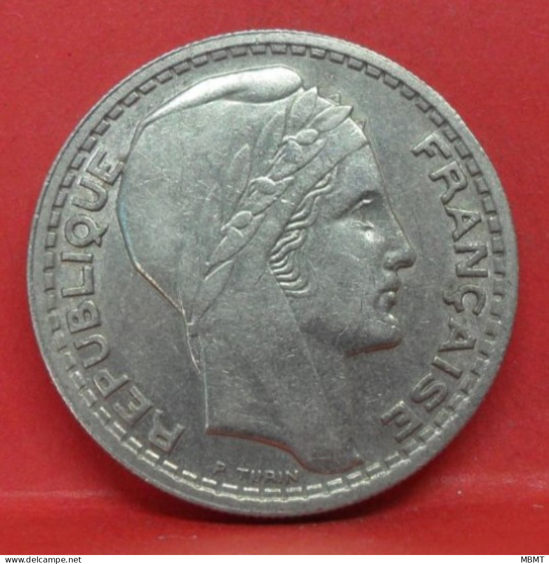 10 Francs Turin 1947 Grosse Tête - TTB - Pièce Monnaie France - Article N°880 - 10 Francs