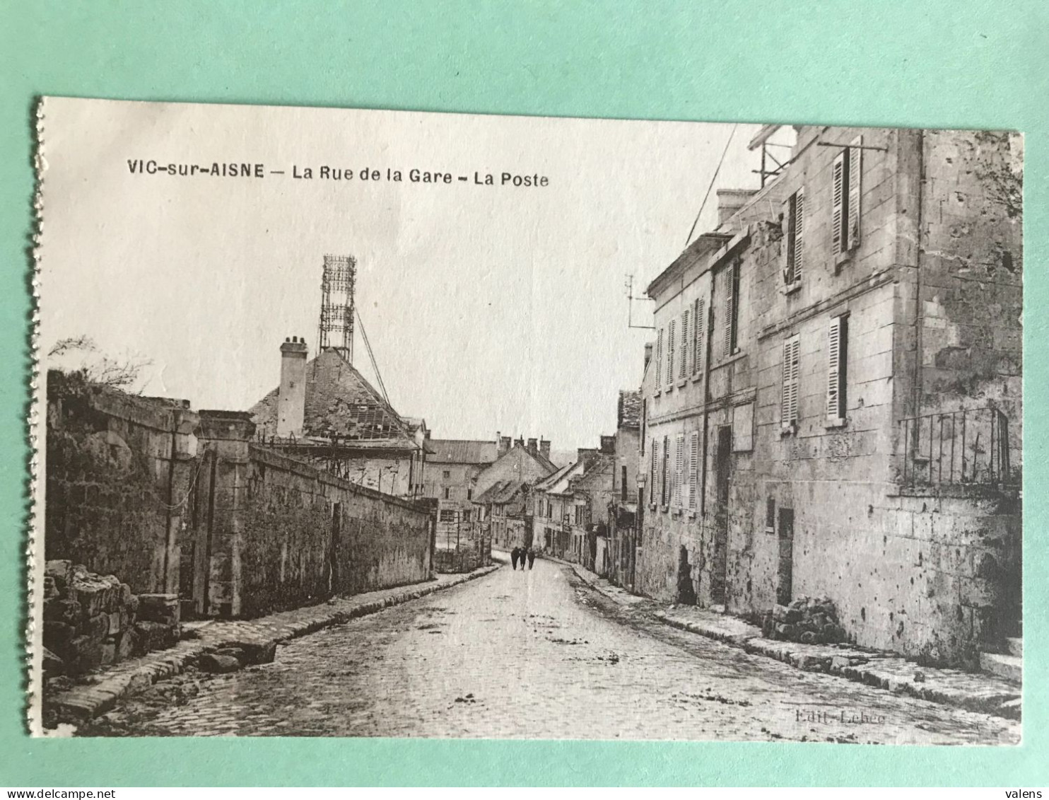 VIC SUR AISNE Rue De La Gare - La Poste - Vic Sur Aisne