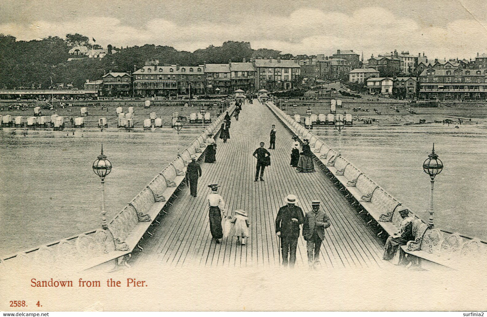 IOW - SANDOWN - FROM THE PIER Iow550 - Sandown