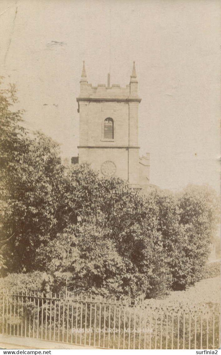 LEICS - MEASHAM - PARISH CHURCH 1904 RP  Le239 - Other & Unclassified