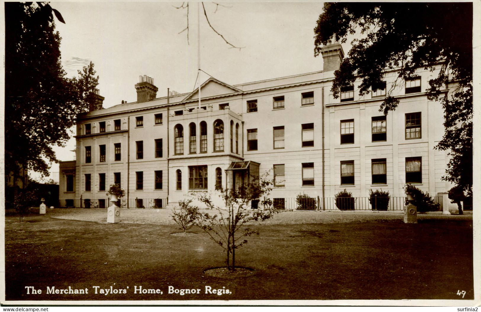 SUSSEX - BOGNOR REGIS - THE MERCHANT TAYLOR'S HOME RP  Sus1346 - Bognor Regis