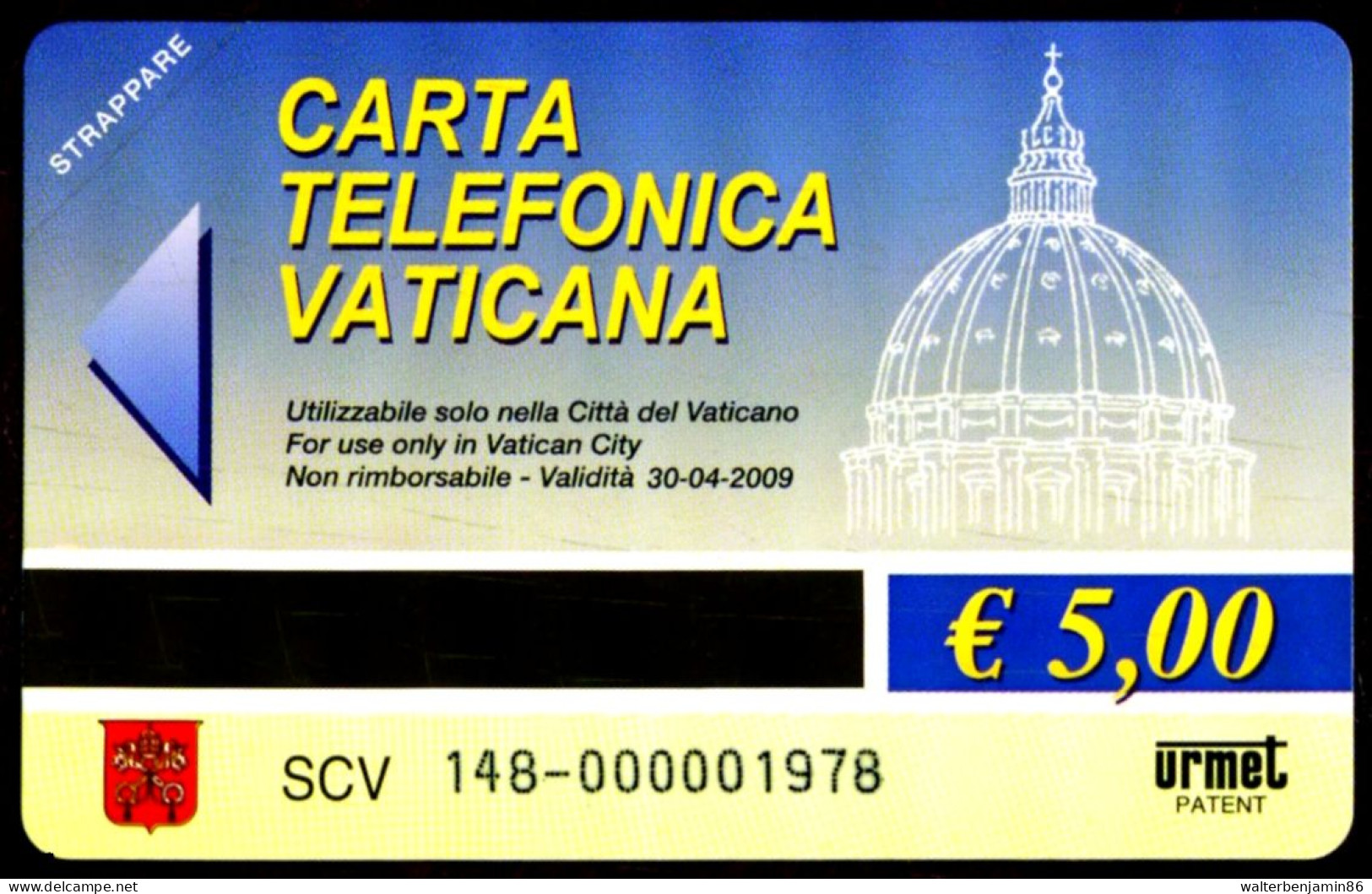 G VA 148 C&C 6148 SCHEDA TELEFONICA NUOVA MAGNETIZZATA VATICANO CARAVAGGIO DEPOSIZIONE - Vatican